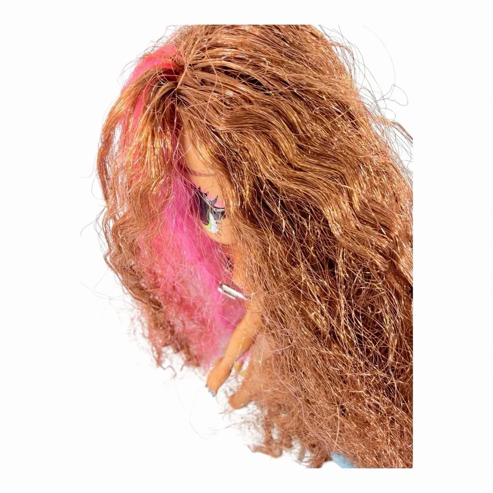 LOL‎ Surprise OMG Swim Coral Waves Doll Nude Long Brown Pink Hair 2019